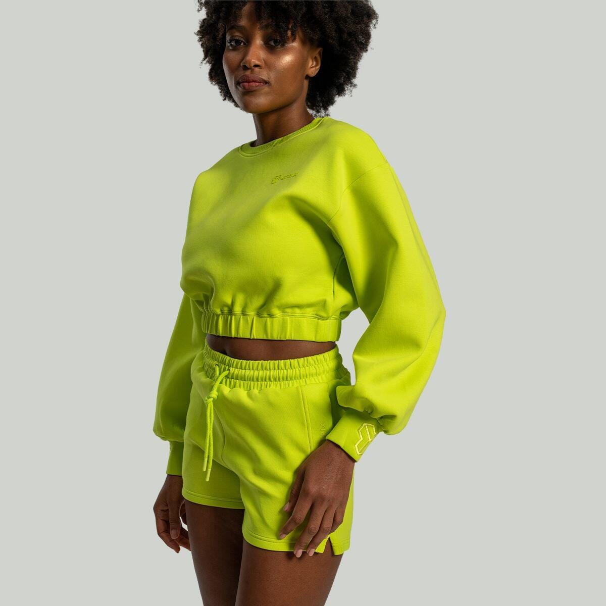 Donna palestra felpa Chartreuse Lunar 2/6