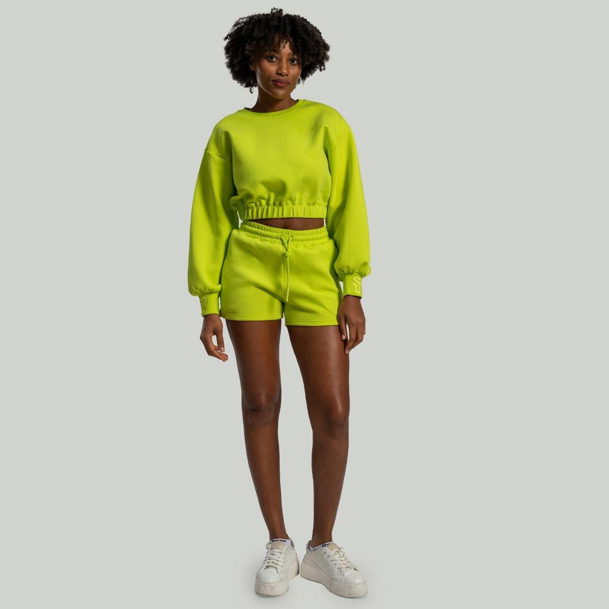 Donna palestra felpa Chartreuse Lunar 5/6