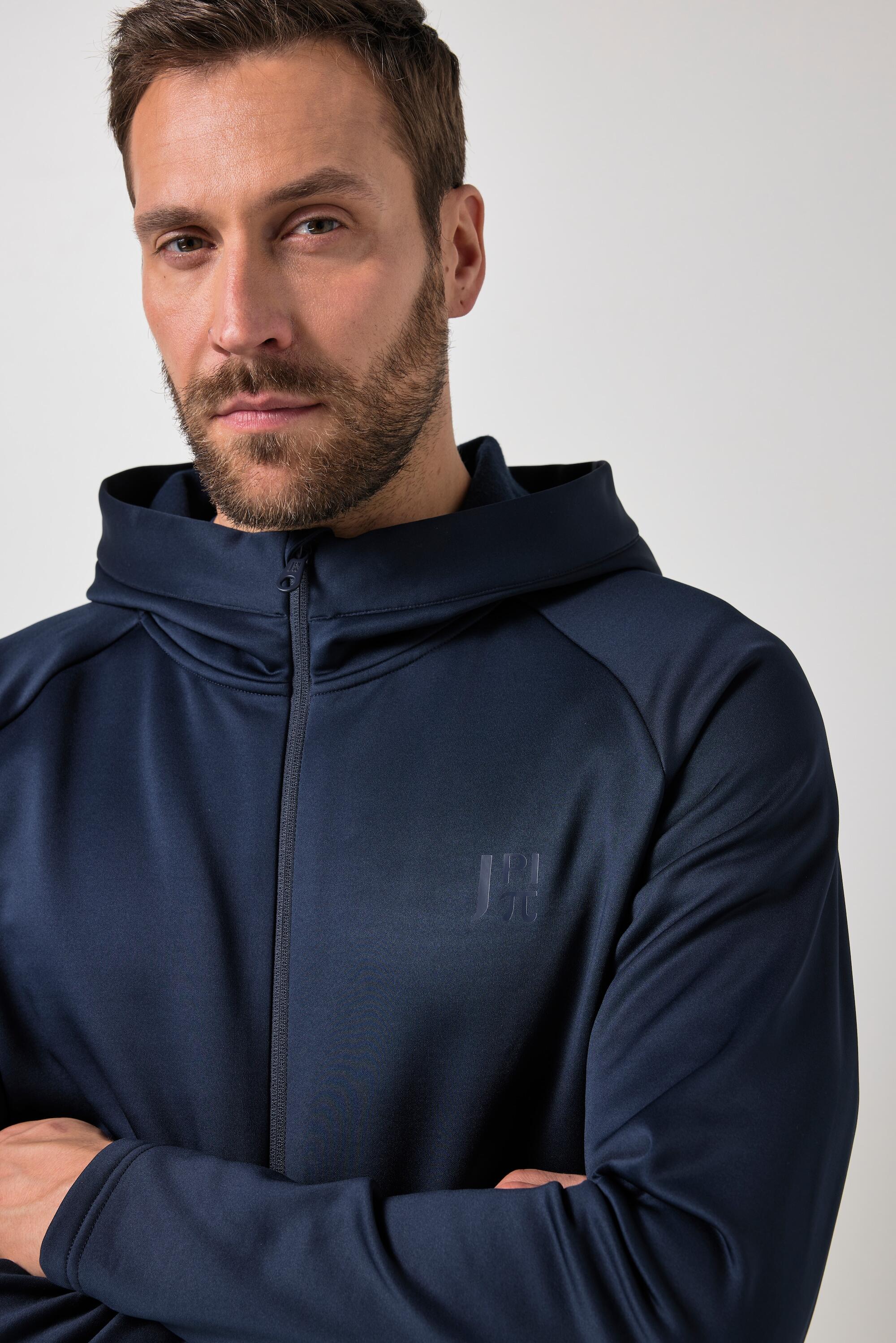 Heren sweatjack FLEXNAMIC® fitness softshell capuchon tot 7XL 3/5