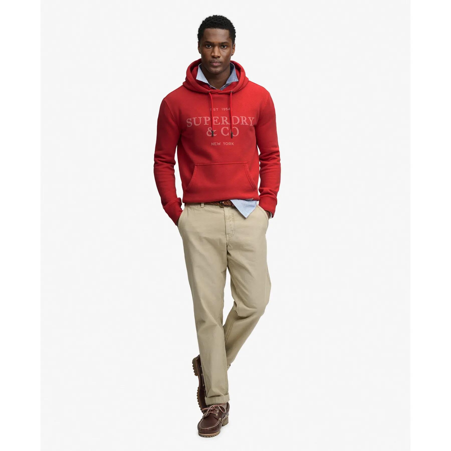 Felpa con cappuccio Superdry 1954 Company 2/5