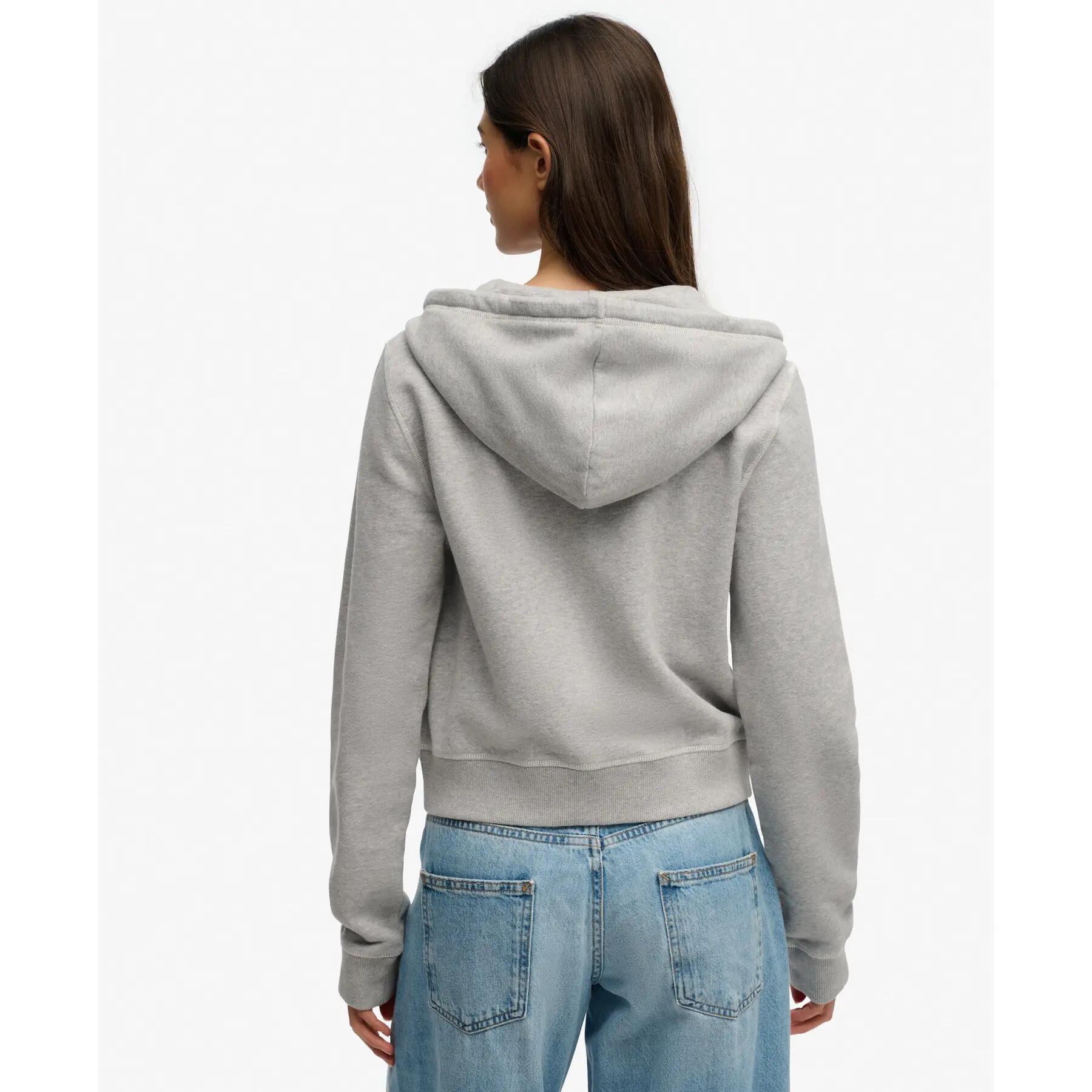 Women's zip-up hoodie Superdry Athletic Essentials 6/6