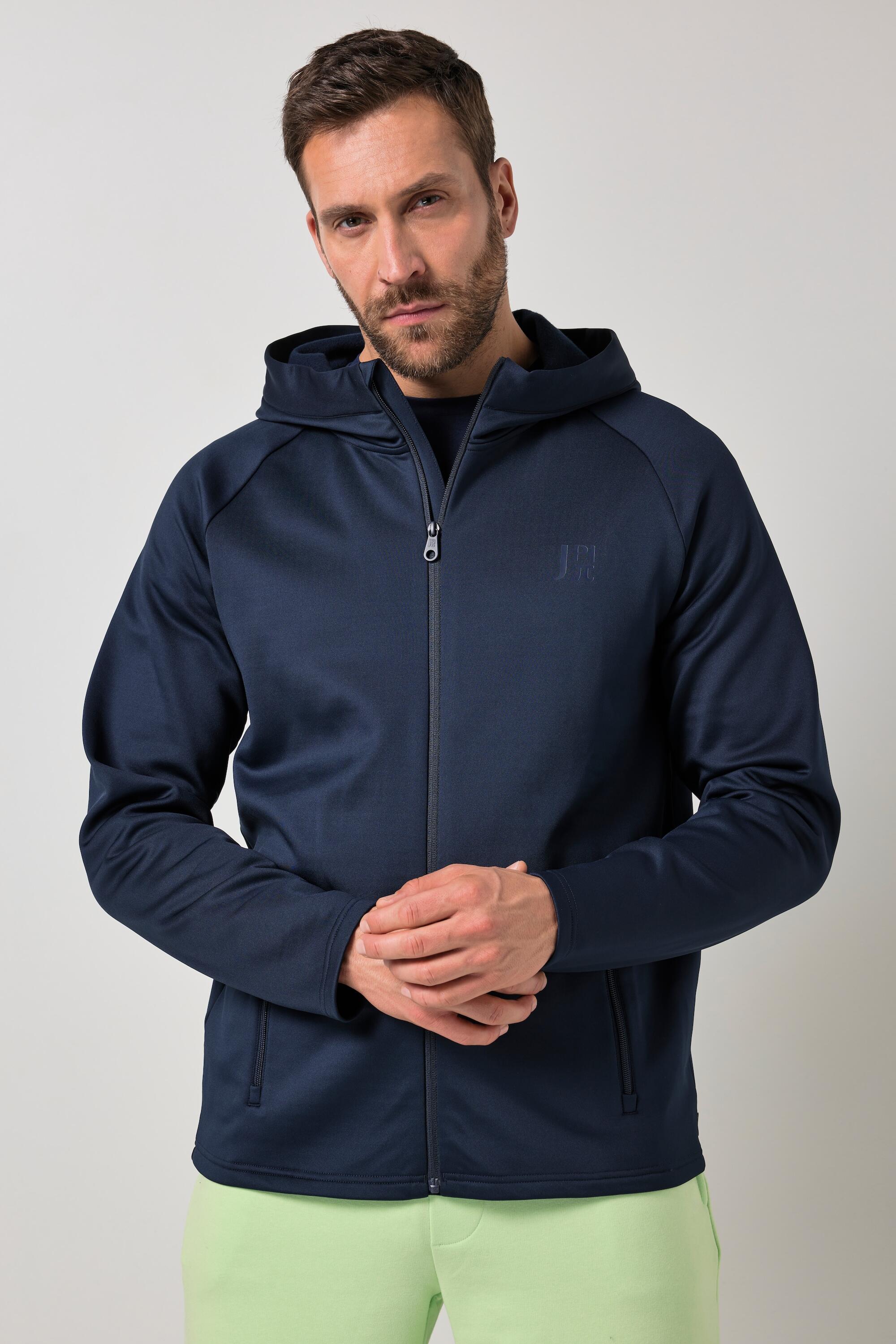 Heren sweatjack FLEXNAMIC® fitness softshell capuchon tot 7XL 2/5