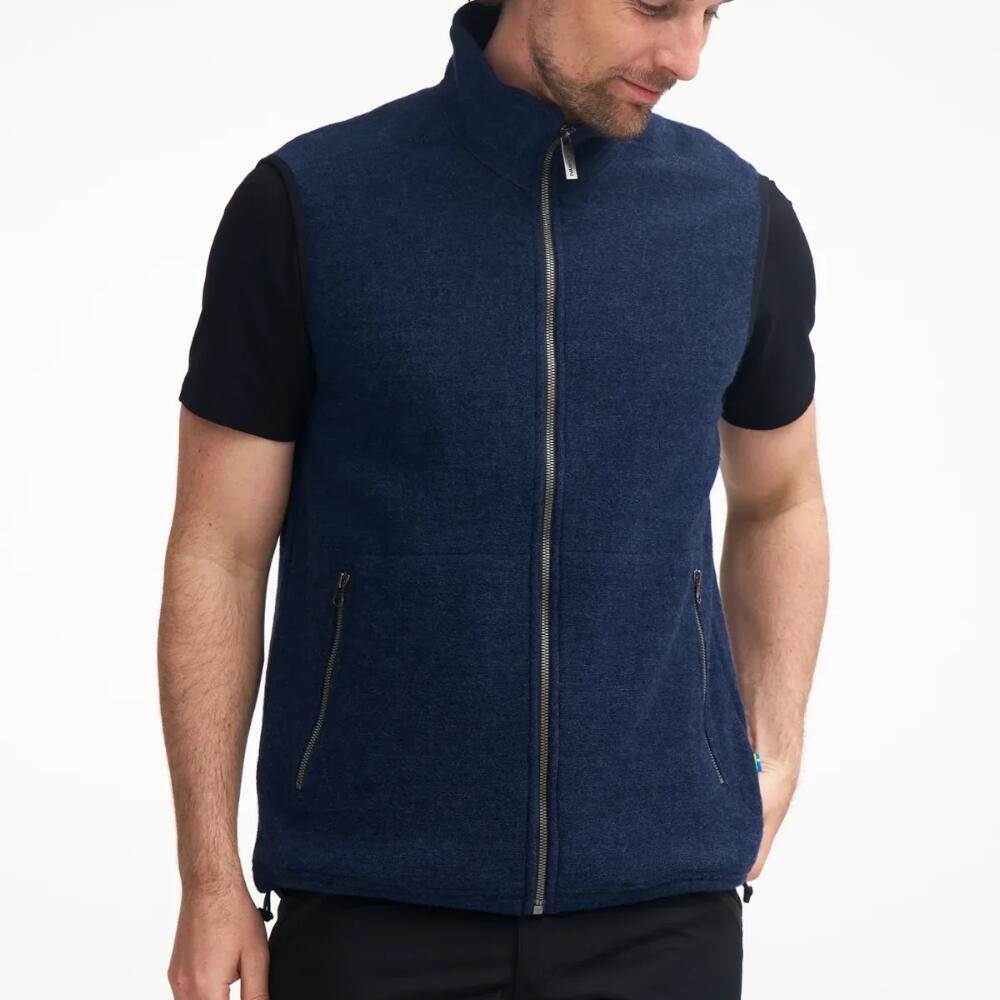 Gilet sans manches Kurre Full Zip Black pour homme – noir 5/5