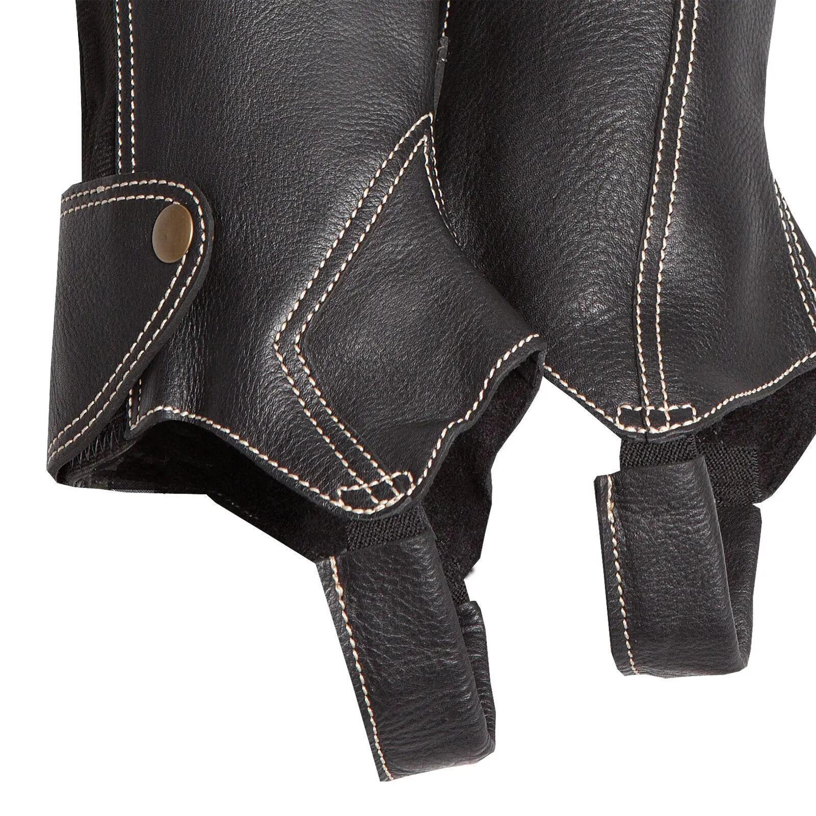 Mini-chaps cuir bicolores Kieffer Arlene 3/3