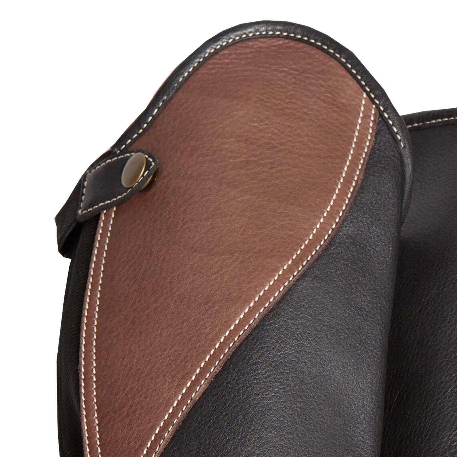 Mini-chaps cuir bicolores Kieffer Arlene 2/3