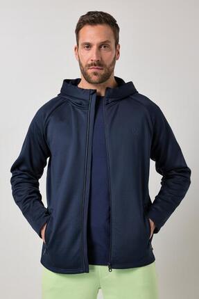 Męska Bluza dresowa FLEXNAMIC® fitness softshell kaptur bis do rozm. 7 XL