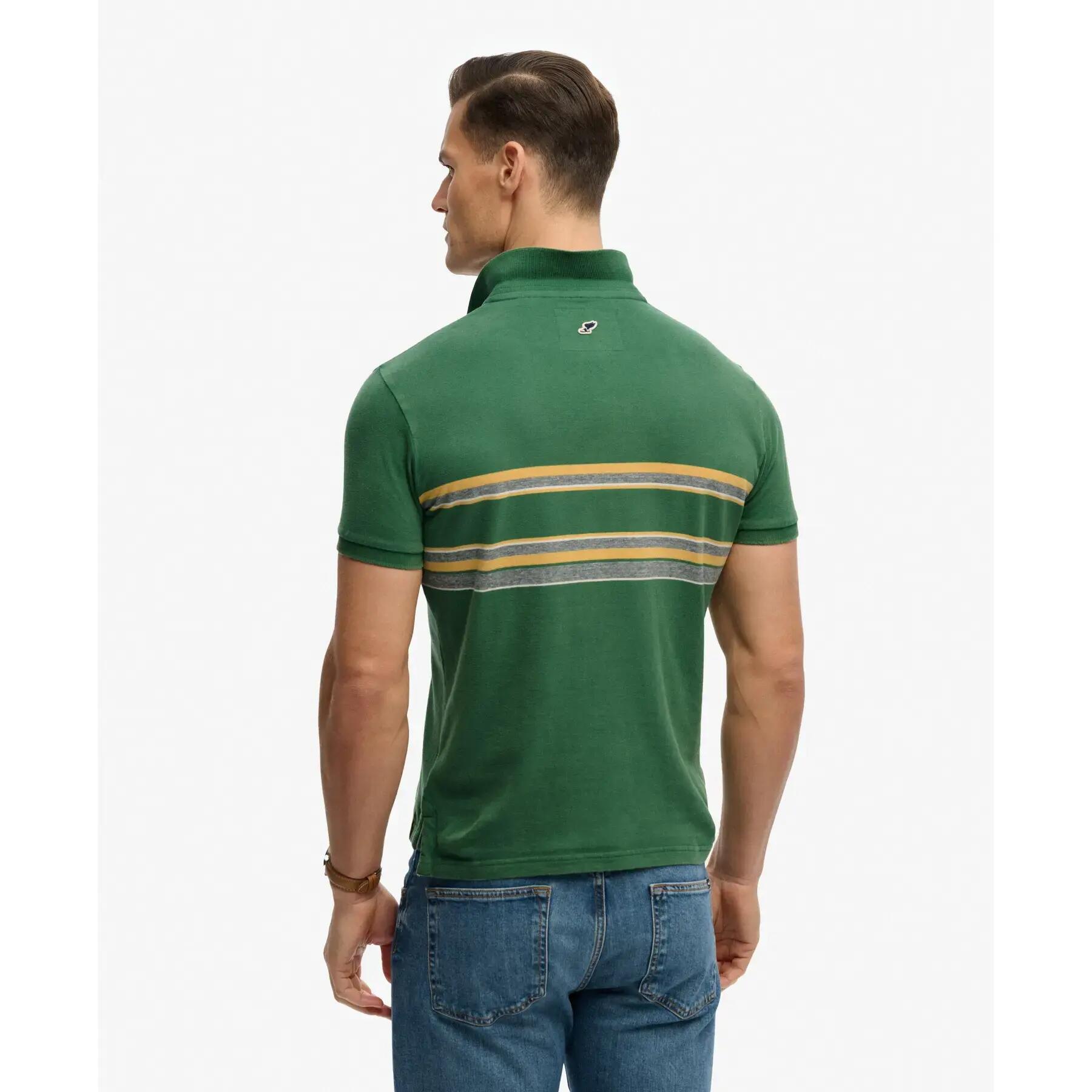 Koszulka polo w paski Superdry Vintage 5/7