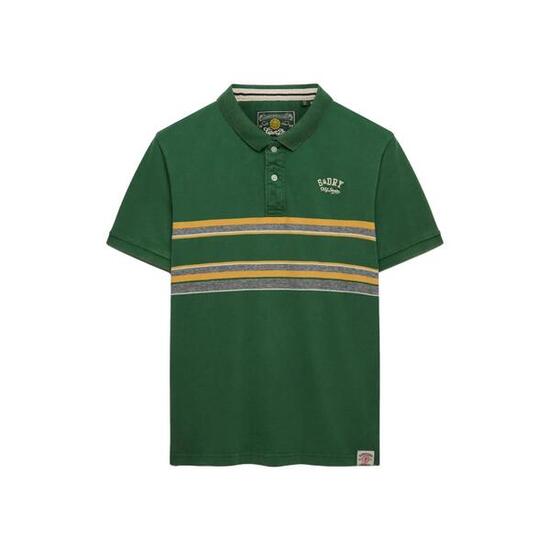 Koszulka polo w paski Superdry Vintage