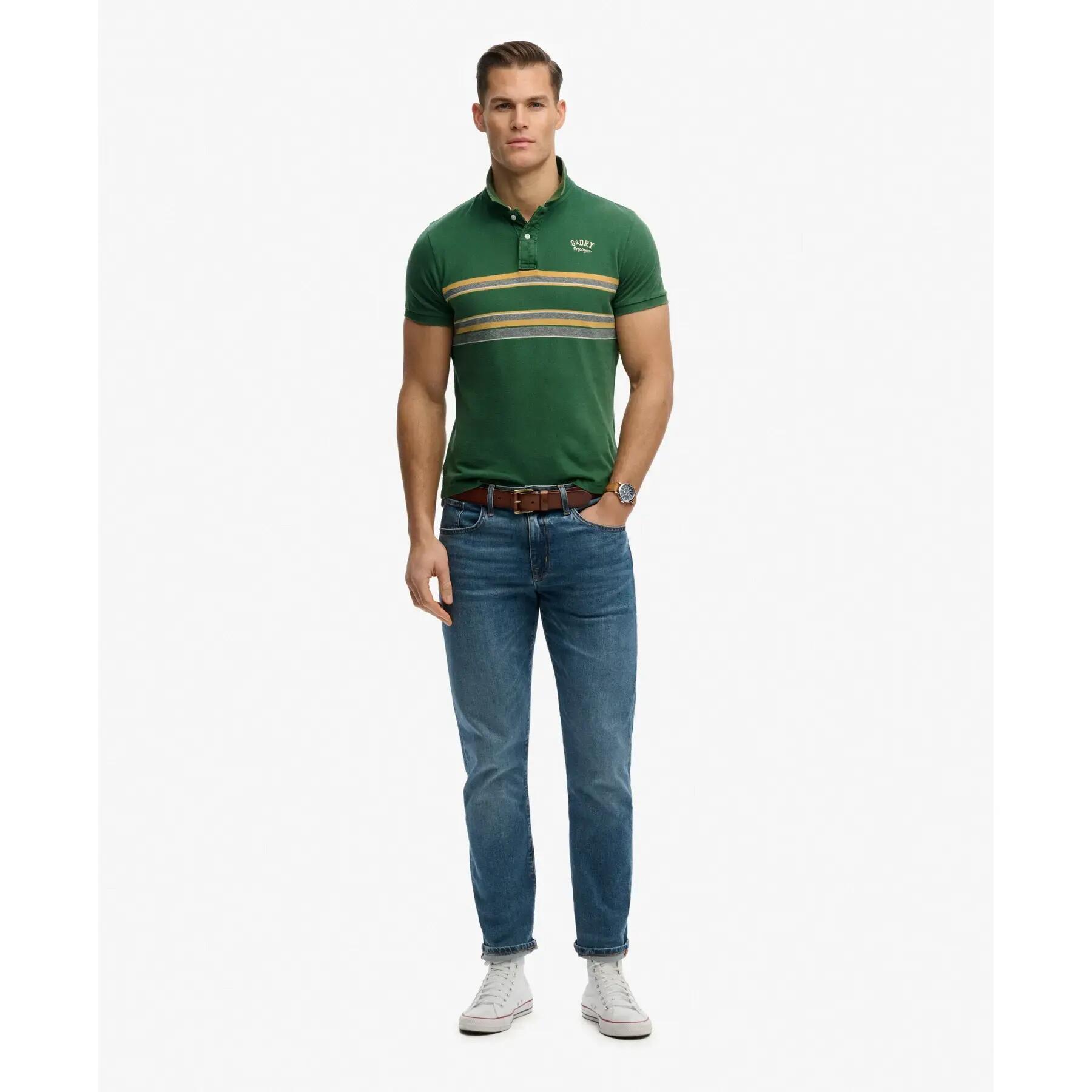 Koszulka polo w paski Superdry Vintage 4/7