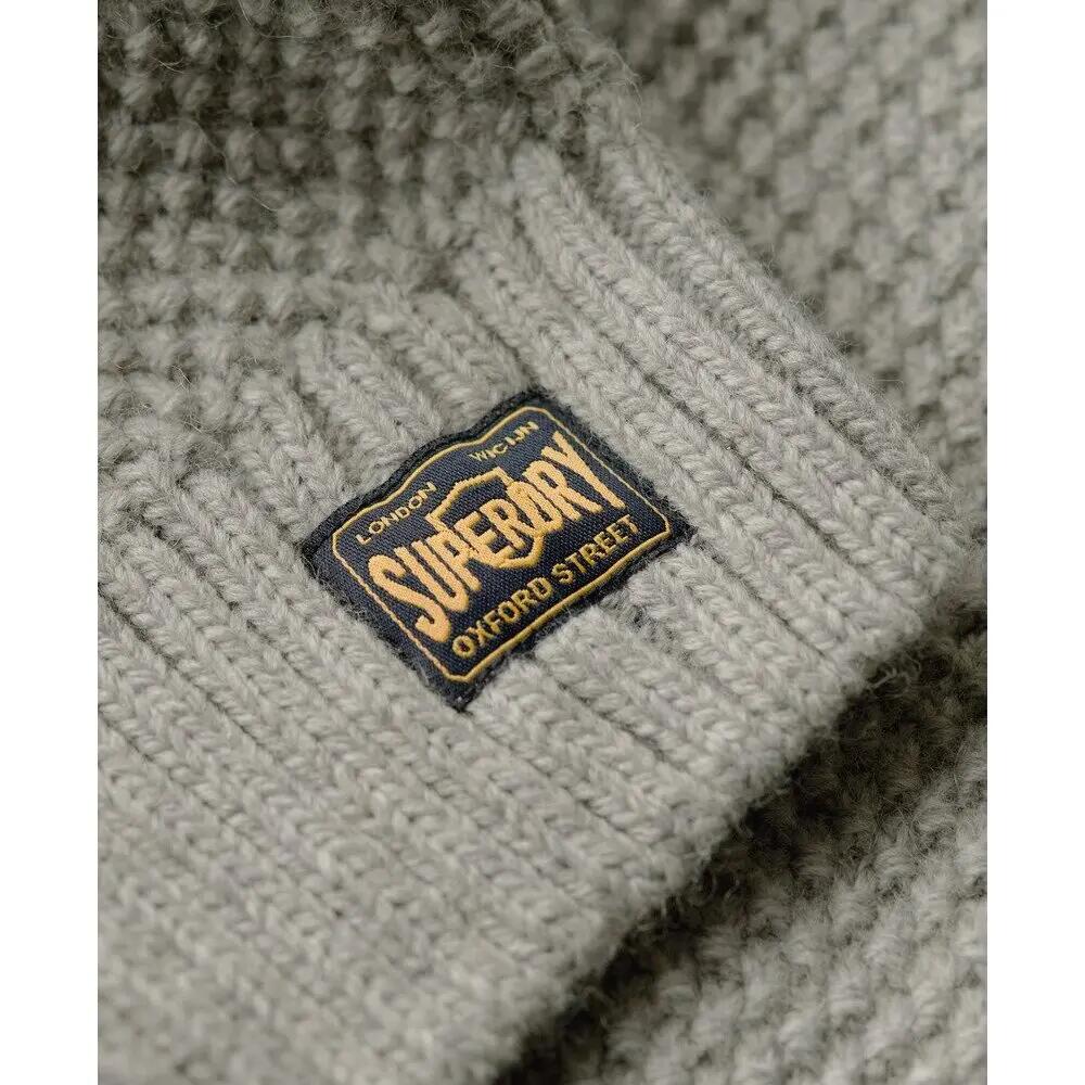 Pull col zippé torsadé Superdry Jacob 6/6