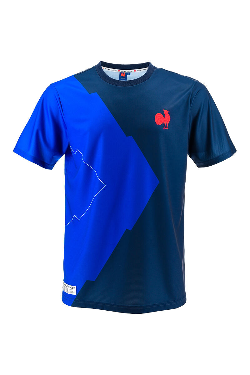 T-shirt homme bleu 3/5