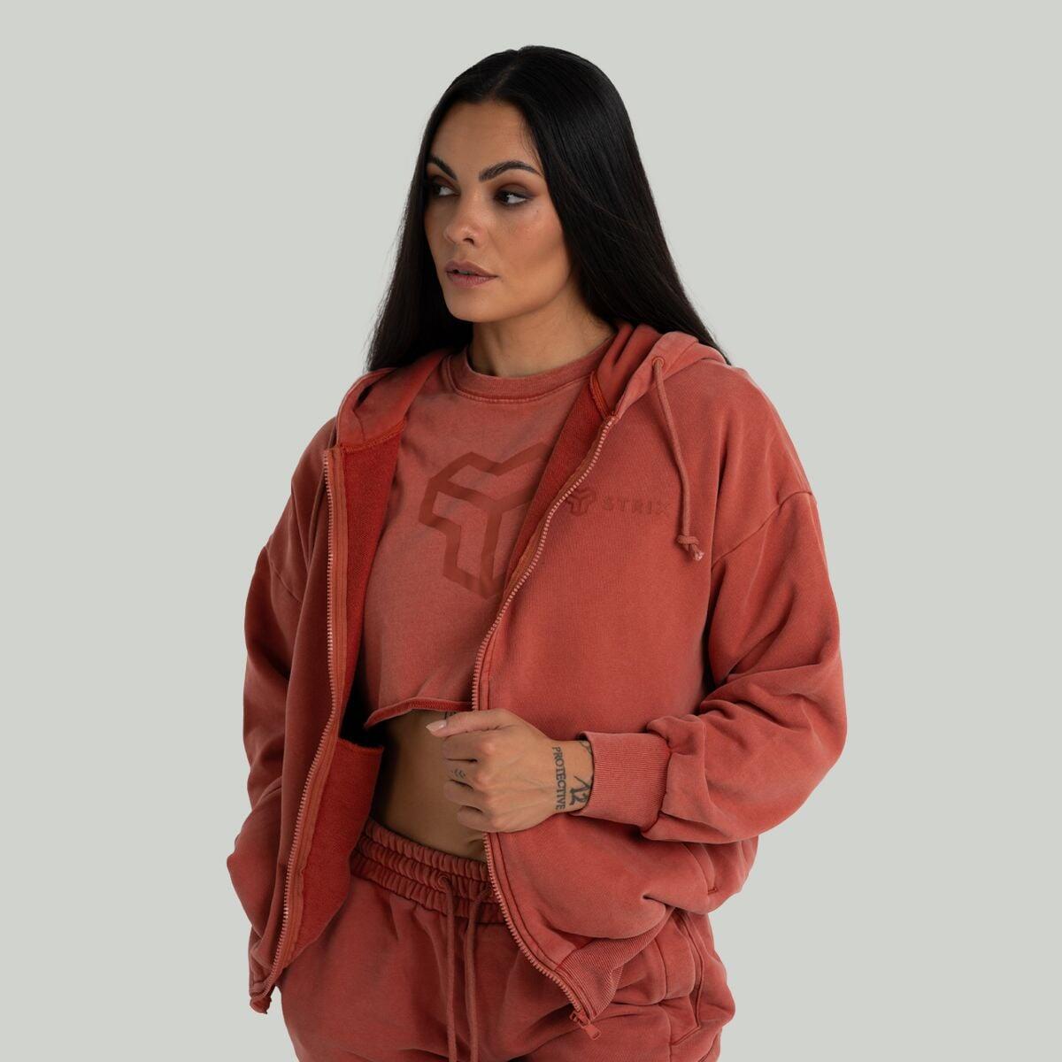 Donna felpa con zip Terra 5/7