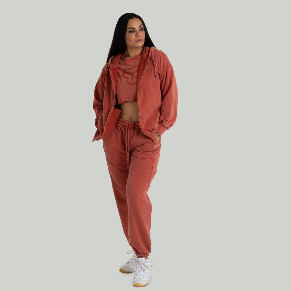 Donna felpa con zip Terra 4/7