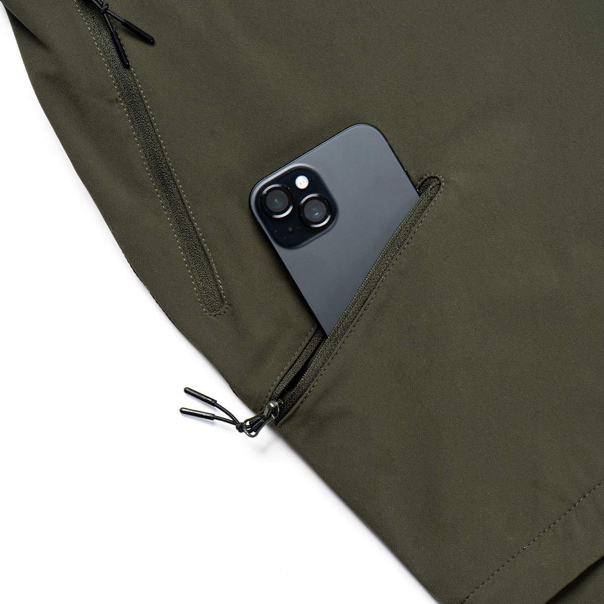 Pantalón Largo Senderismo en Montaña HOMBRE Altus QUETZAL W GREEN OLIVE 3/7