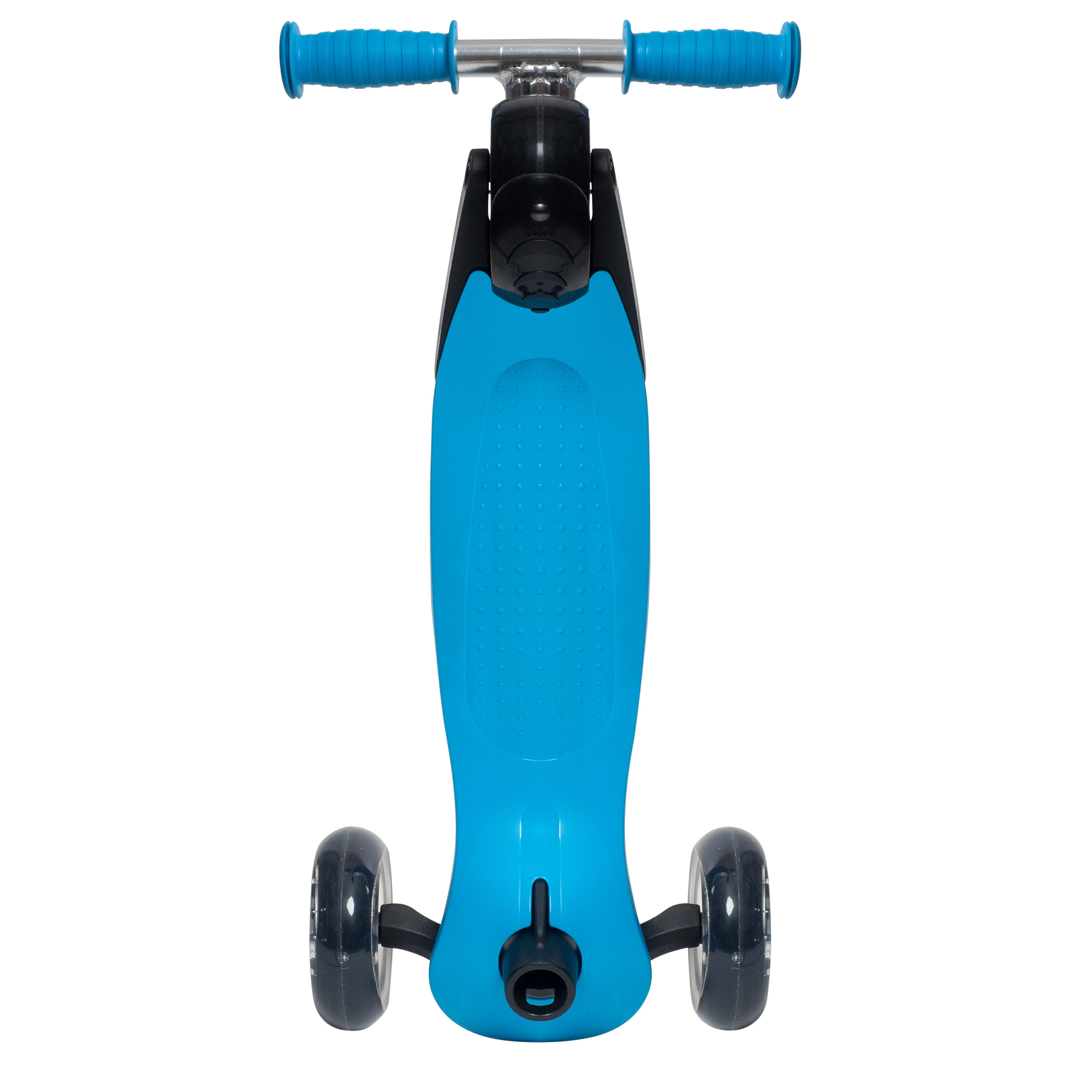 Trottinette enfant - 3 roues lumineuses - hauteur reglable - bleu 4/5