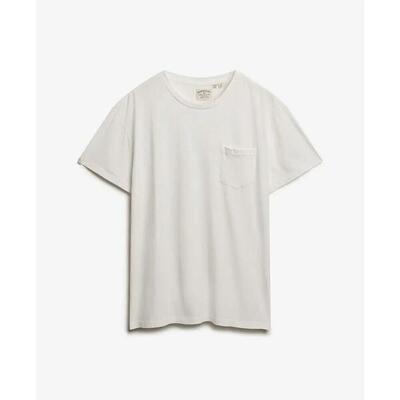 Linnen t-shirt met zak superdry classic
