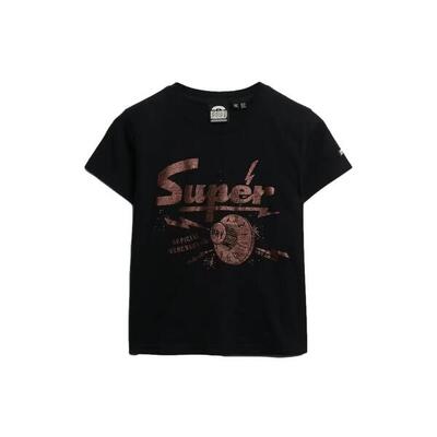 T-shirt voor dames superdry band merch