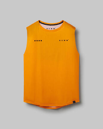 Technisches Trailrunning-T-Shirt für Damen RUMM Orange Tank