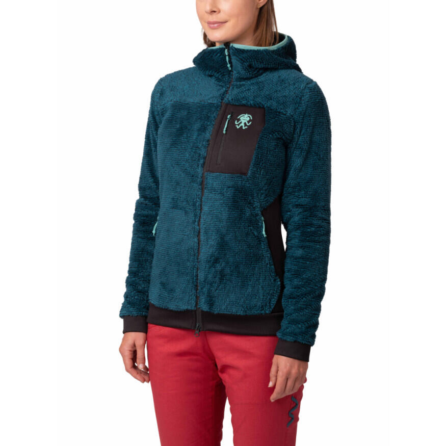 Pile con cappuccio da donna Rafiki Tarifa 3/5