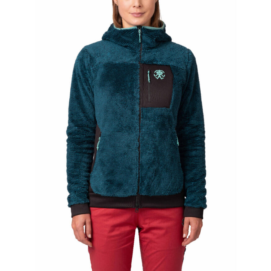 Pile con cappuccio da donna Rafiki Tarifa 2/5