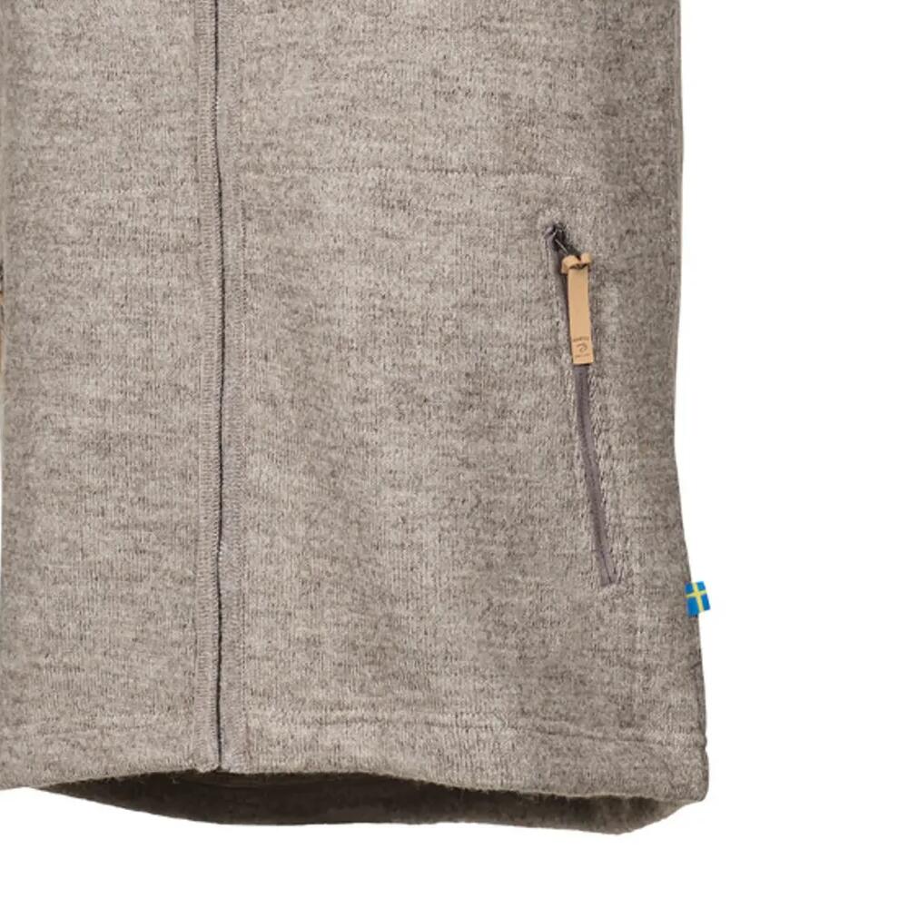 Ärmellose Wollweste NLS Barley Latte für Herren – Beige 4/5