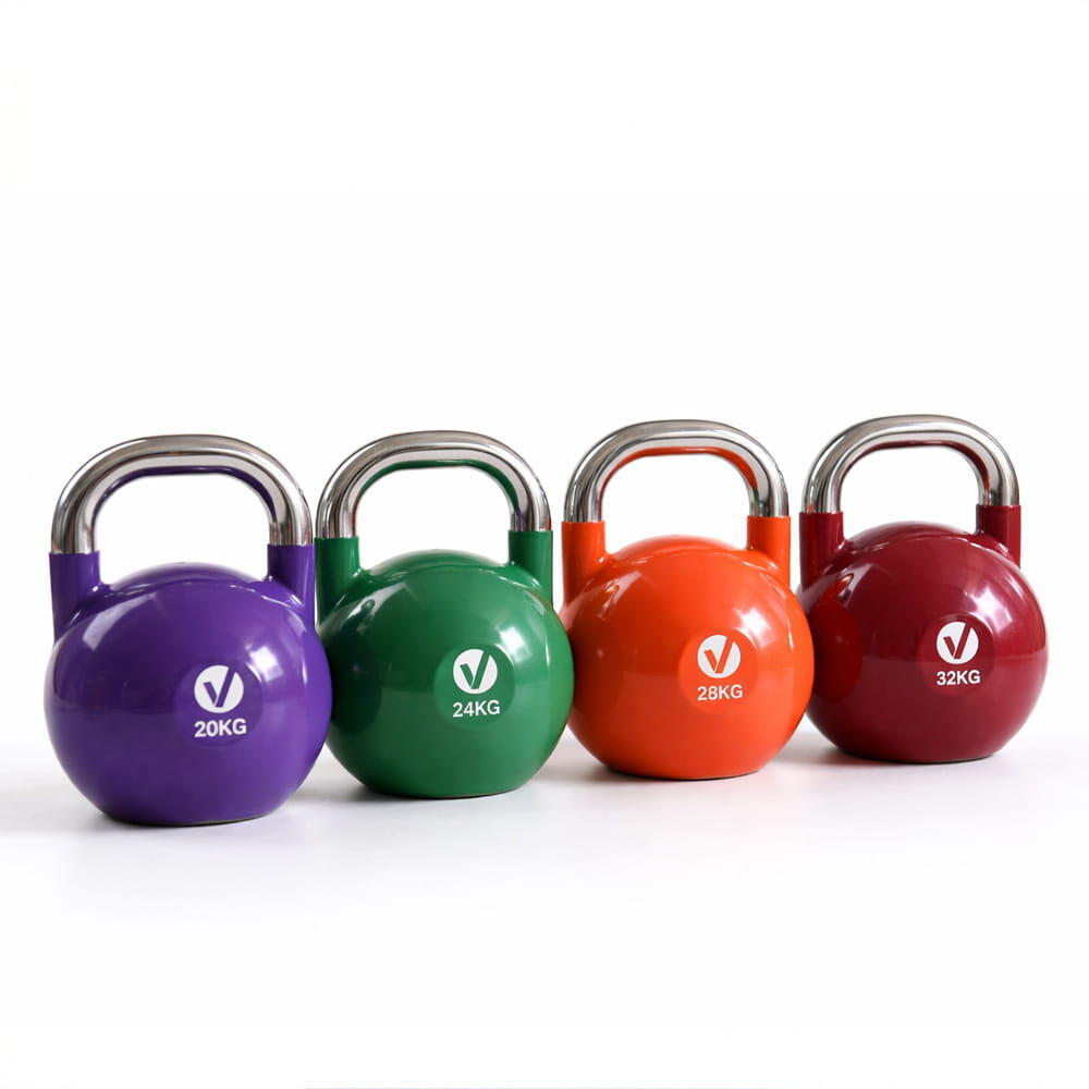 Set de Kettlebells de Competición de 20 a 32 kg Viok Sport - Acero Profesional 2/3