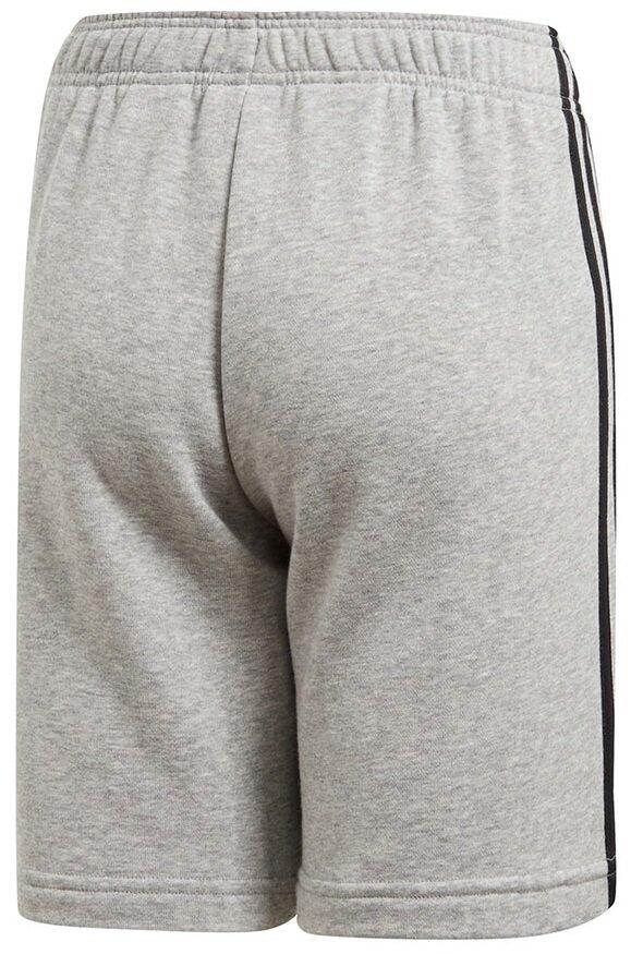 Spodenki dla dzieci adidas Essentials 3 Stripes Knit Short szare DV1797