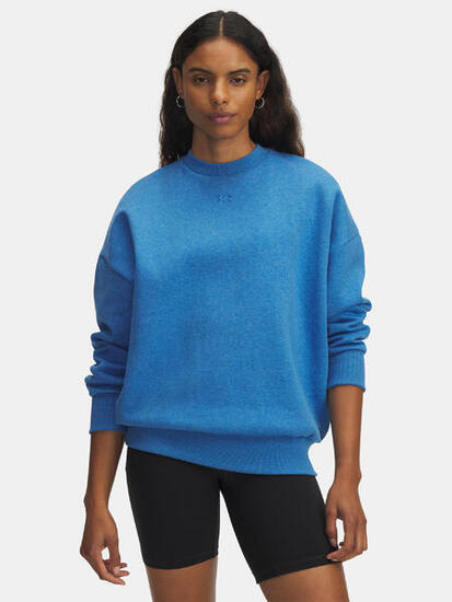 Bluza Damska Under Armour Dresowa Bez Kaptura Oversize Rival Fleece