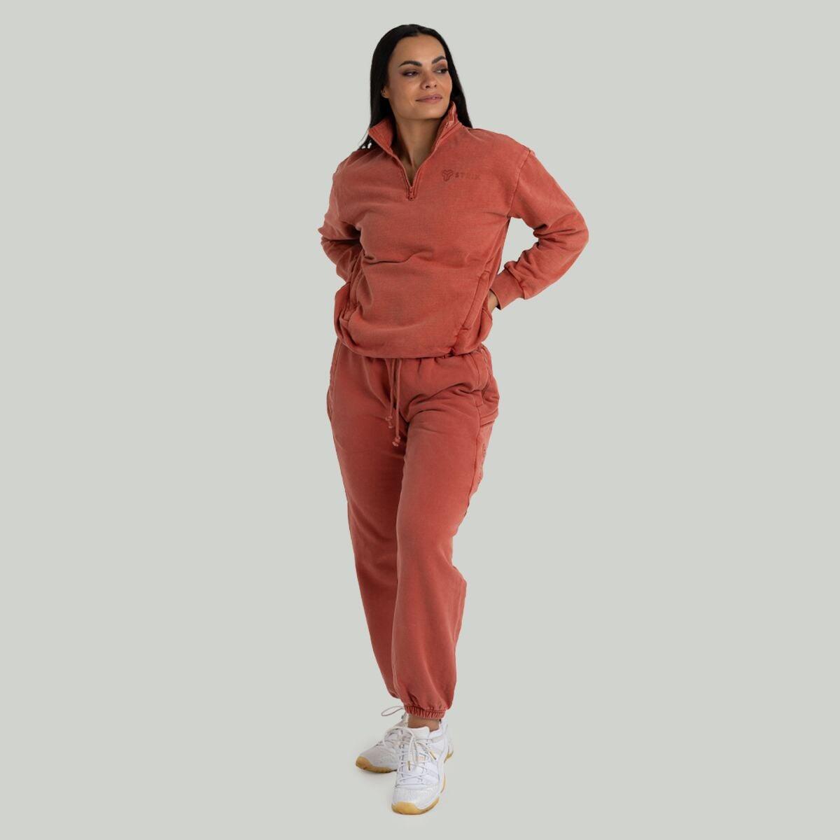 Donna felpa con zip Terra Slavata 4/5
