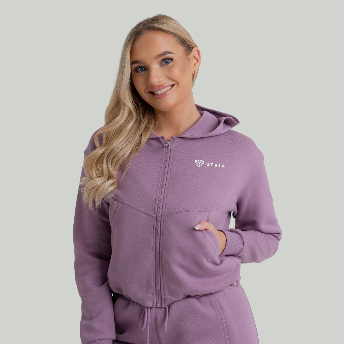 Donna fitness felpa con zip Orchid ZOA 1/6