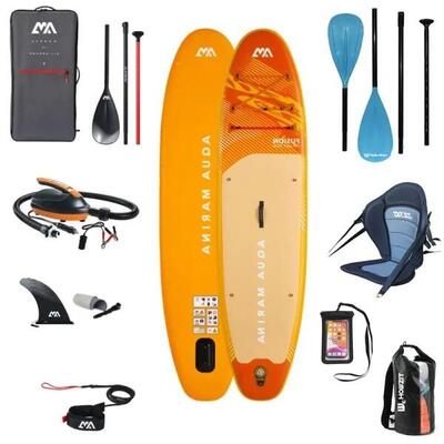 Set kayak gonfiabile Aqua Marina Fusion 10’10 – convertibile