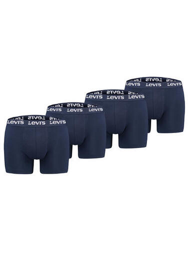 Levis Herren Boxershorts REPEAT LOGO BOXER Unterwäsche Pants 4-er Pack