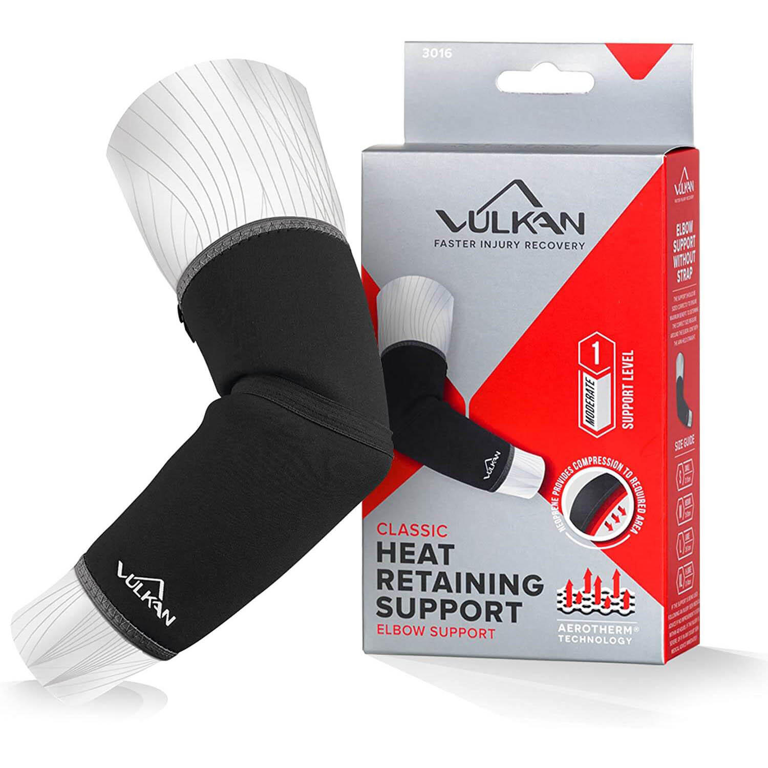 VULKAN Vulkan Classic Elbow Support Brace