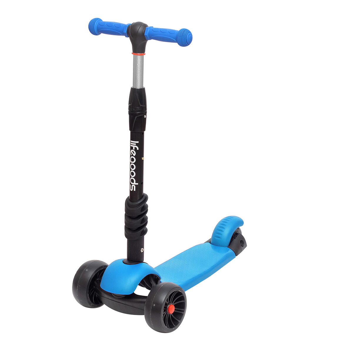 Trottinette enfant - siege reglable - roues lumineuses - MultiRider - bleu 2/5