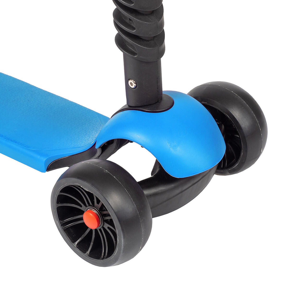 Trottinette enfant - siege reglable - roues lumineuses - MultiRider - bleu 4/5