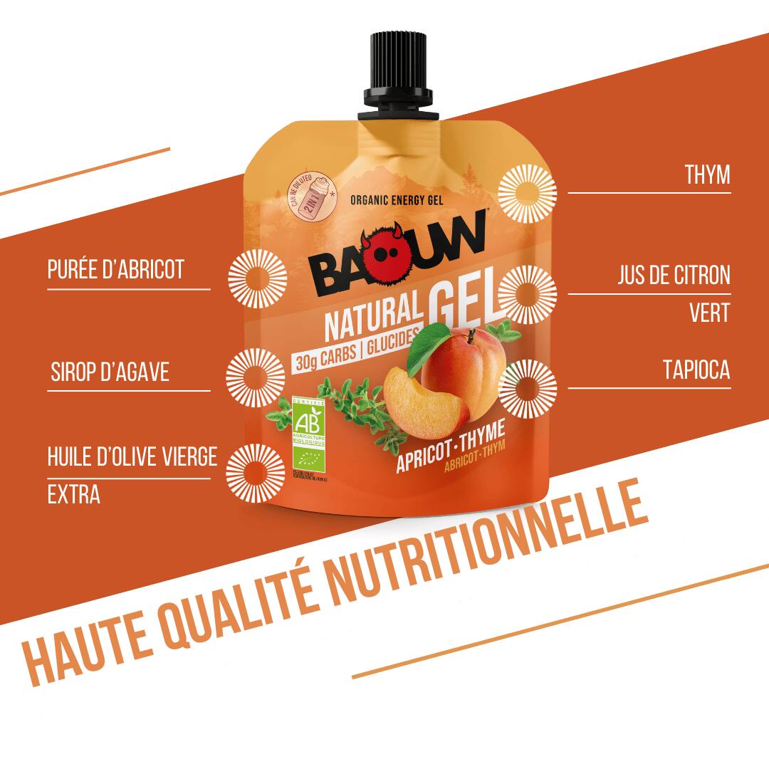 Gel BIO cremoso albicocca e timo, 85 g, pronto al consumo. 3/7