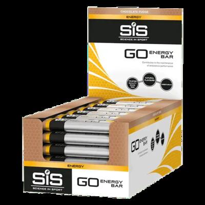 Sis go energy reep chocolade fudge 40g - doos 30stuks