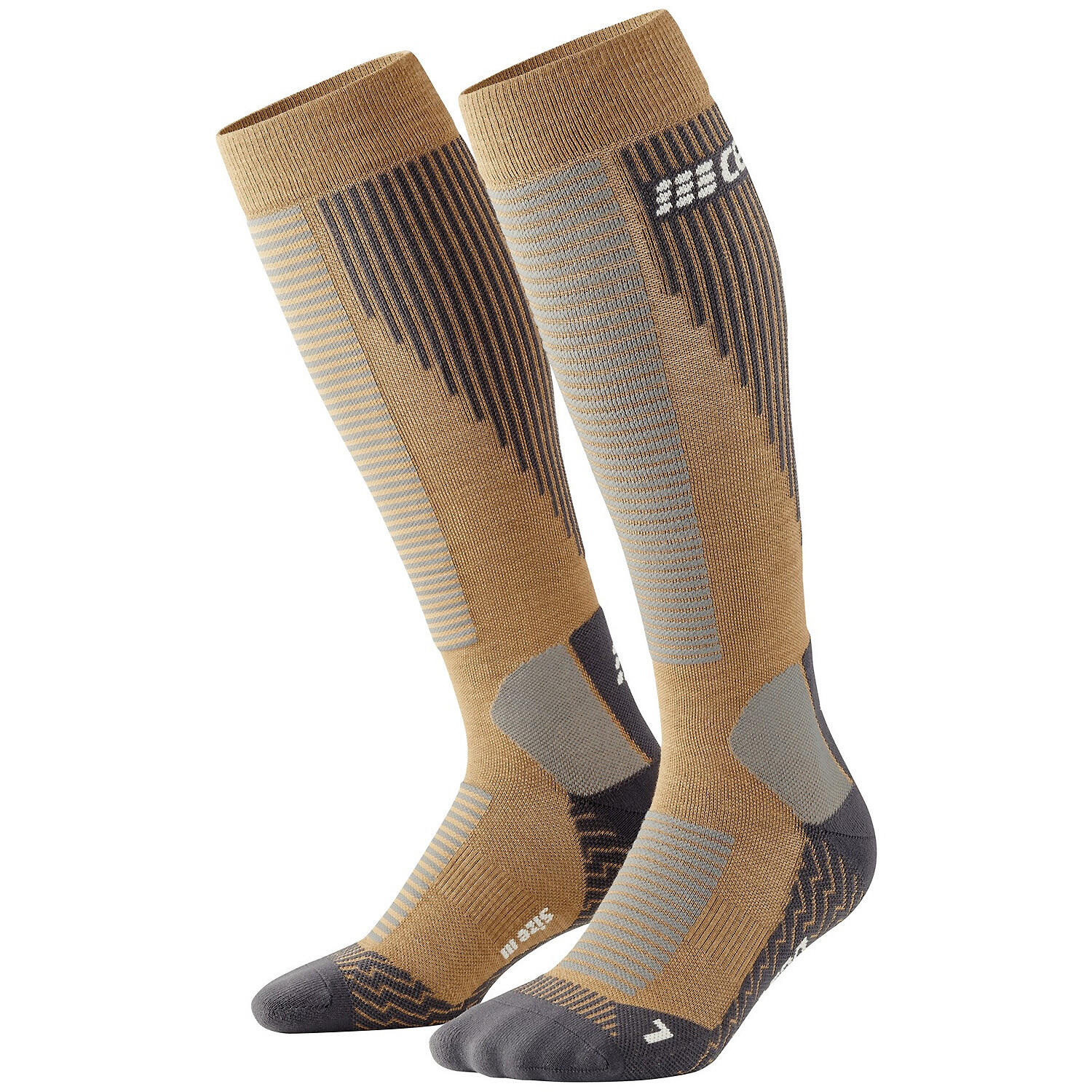 Herren Socken M SKI TOURING COMPRESSISOCKS TALL 3/5
