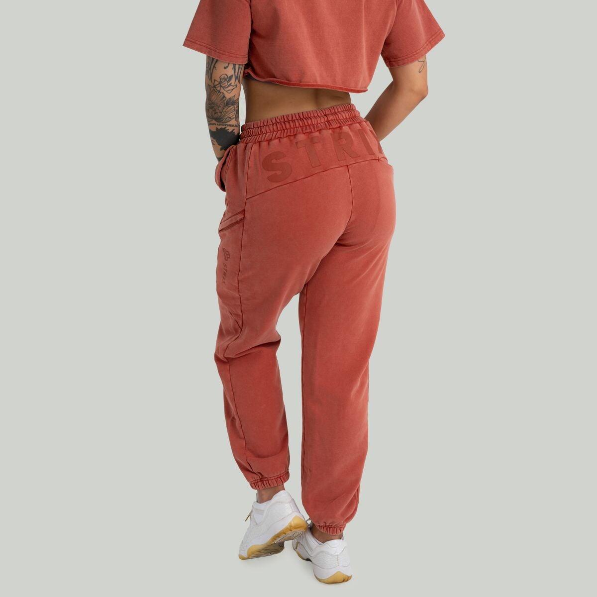 Donna fitness joggers elastico in vita Terra 3/5