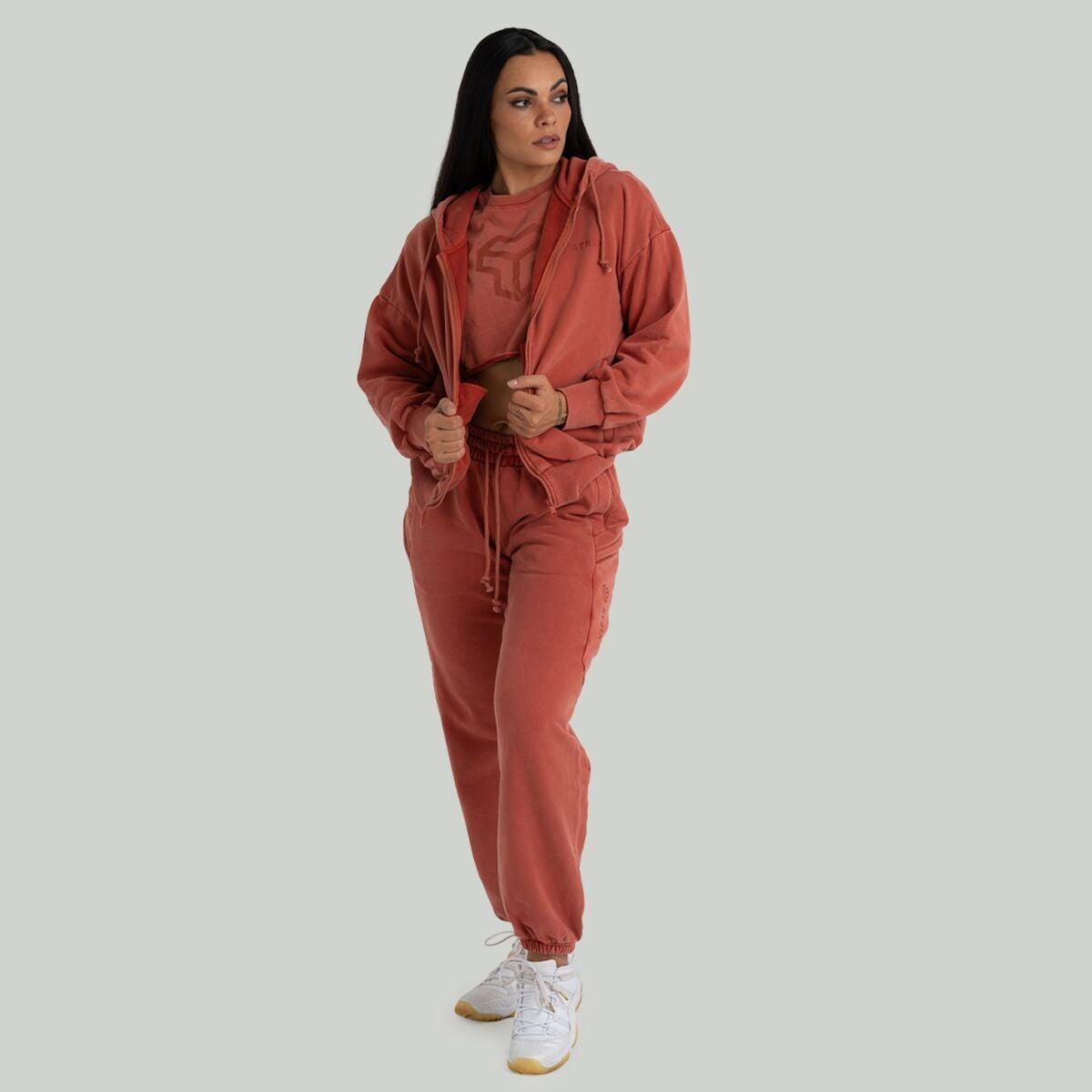 Donna fitness joggers elastico in vita Terra 4/5