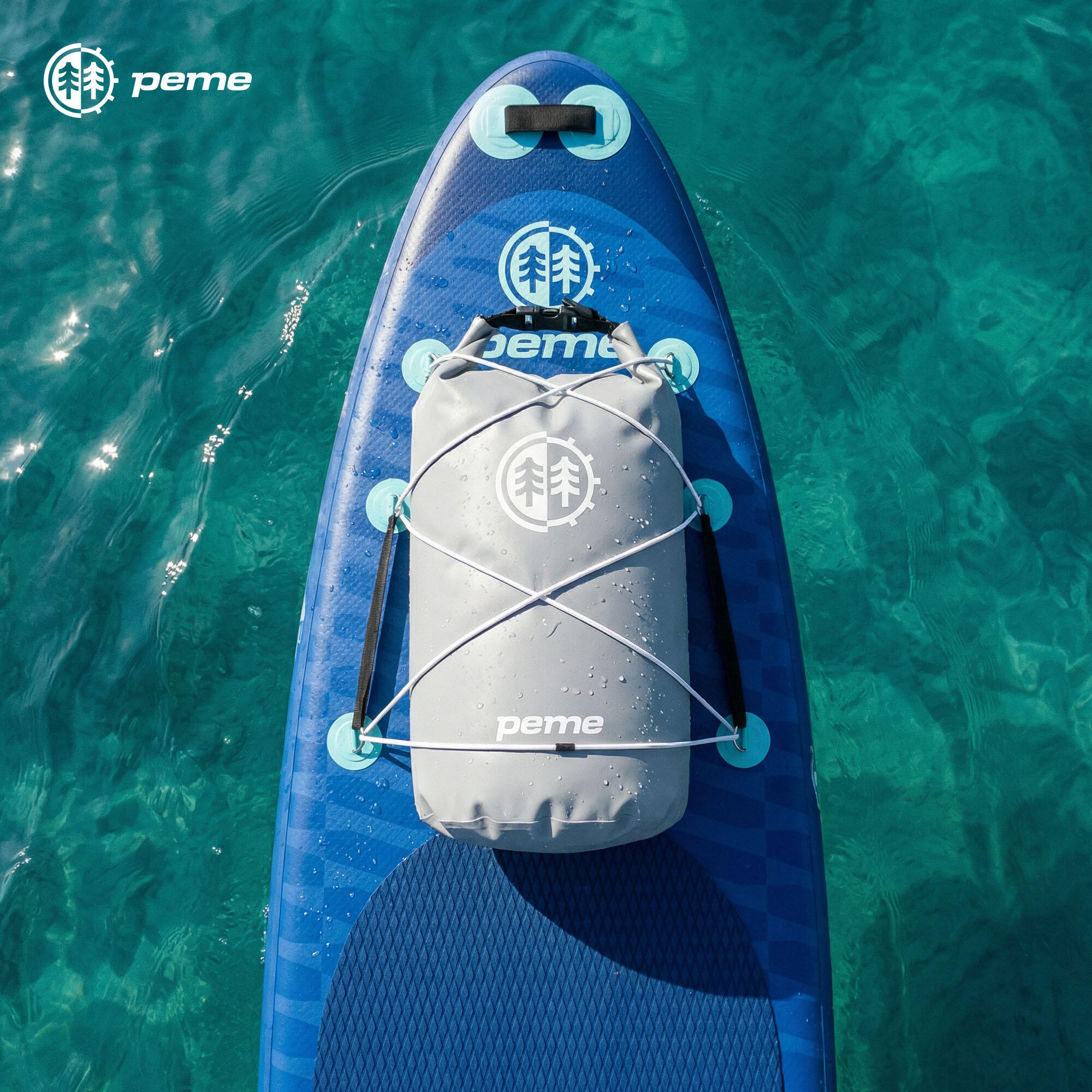Bolsa de transporte Dry Bag para SUP impermeable 30L 2/7
