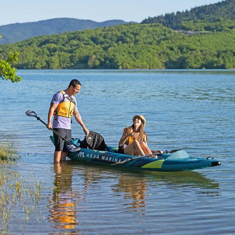 Set completo kayak gonfiabile Aqua Marina Steam 412 – 2 posti 2/6