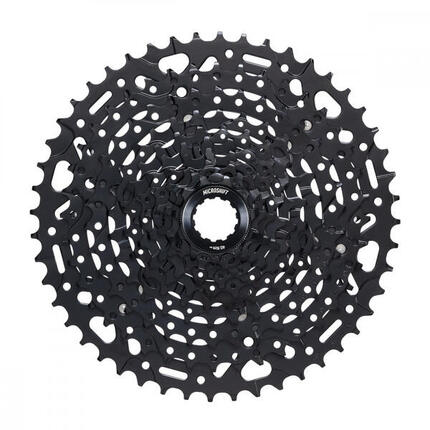 MicroShift Advent MX H-Series SpeedRamp HG 10-speed cassette, zwart