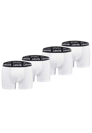 Levis Herren Boxershorts REPEAT LOGO BOXER Unterwäsche Pants 4-er Pack