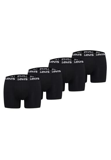 Levis Herren Boxershorts REPEAT LOGO BOXER Unterwäsche Pants 4-er Pack