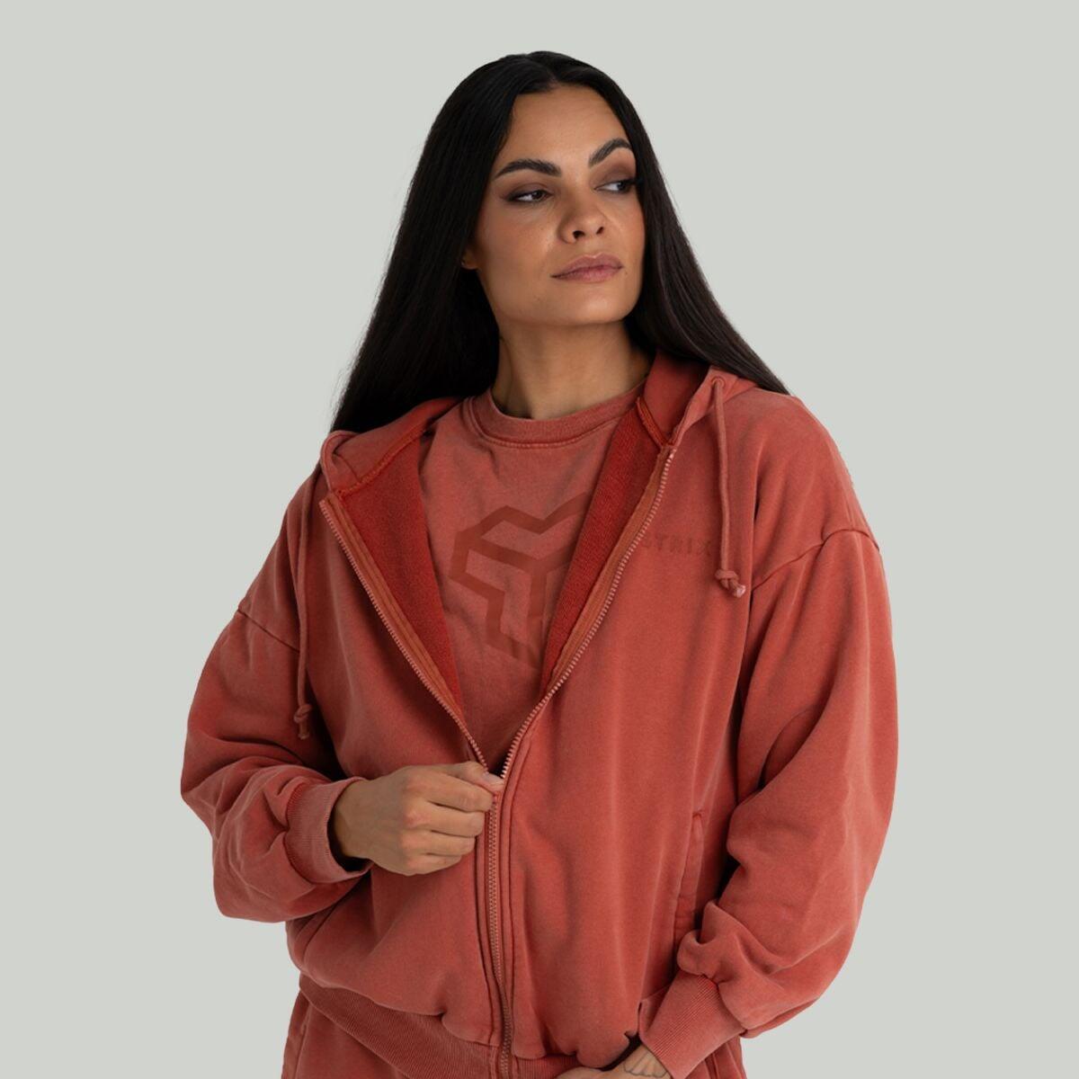 Donna felpa con zip Terra 1/7