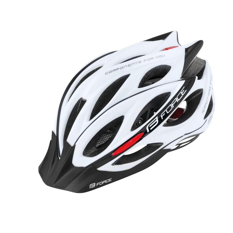 Casca Force Bull Alb/Negru L-XL
