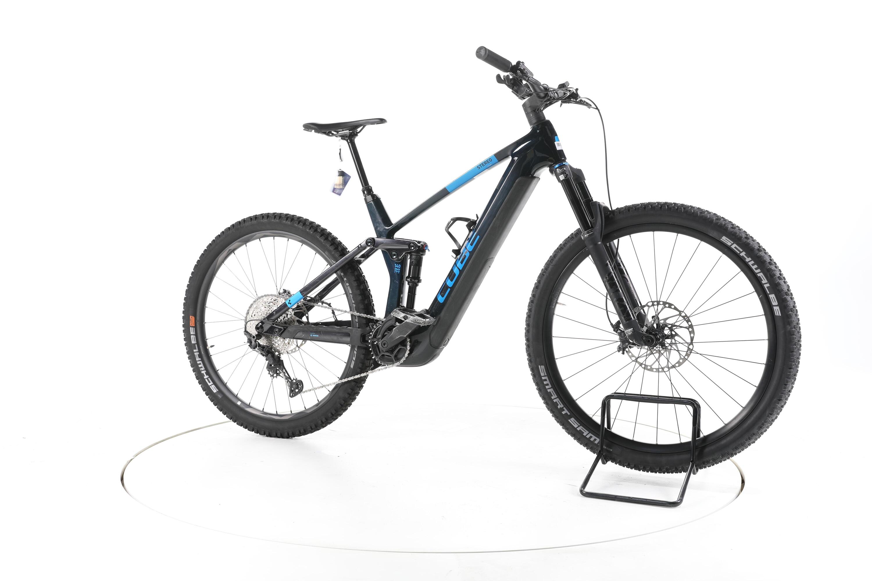 Segunda vida - Cube Stereo Hybrid 140 HPC SLX Fully E-Bike Carbon - Buen estado 2/7