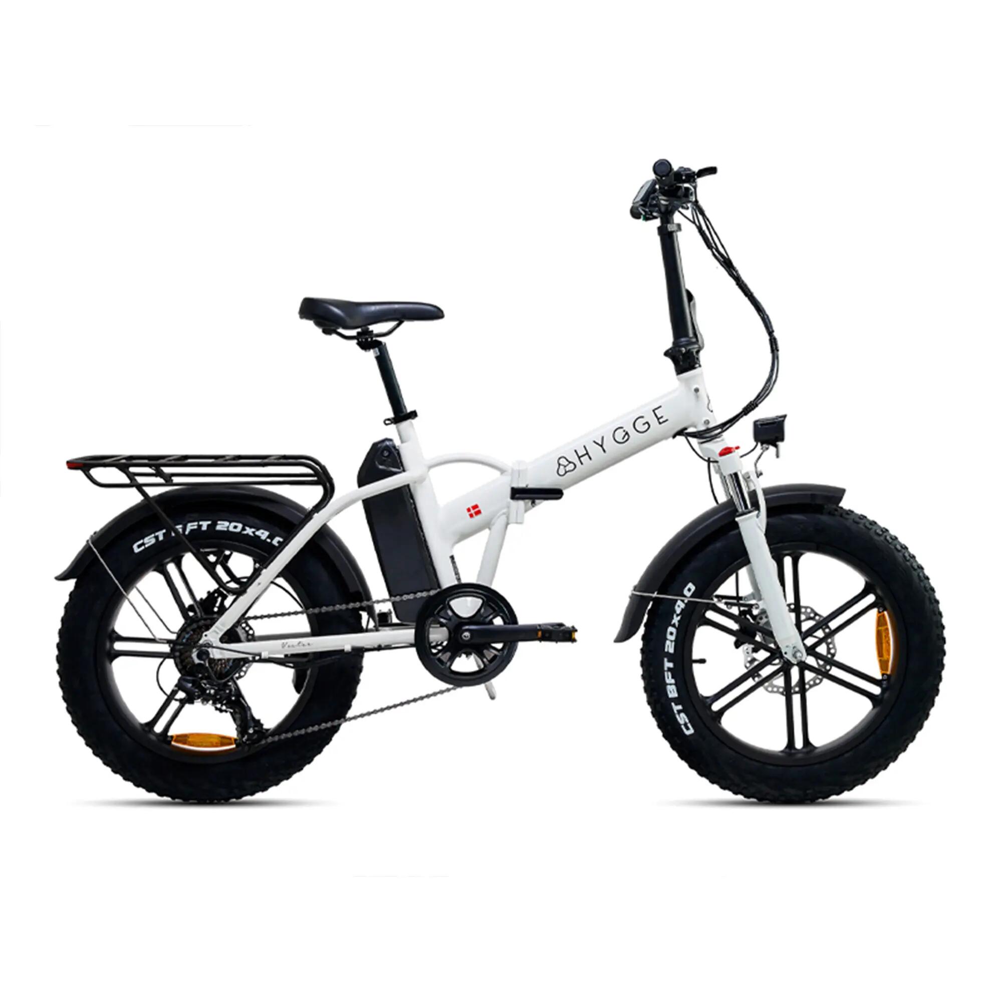 Vester 2026 - Bicicleta eléctrica plegable Fat Tire 48V 14Ah - Heron White 9/9