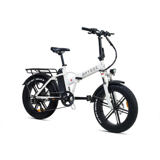 Vester 2026 - Opvouwbare E-bike met dikke banden 48V 14Ah - Heron White